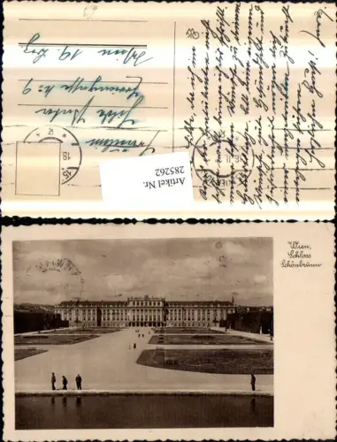 285262,Wien Hietzing Schloss Schönbrunn m. Schlossgarten