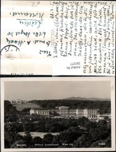 285277,Wien Hietzing Schloss Schönbrunn m. Gloriette