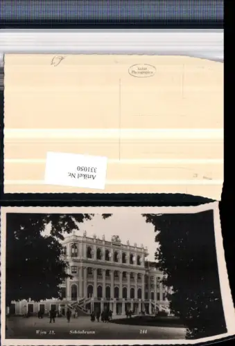 331050,Wien Hietzing Schloss Schönbrunn