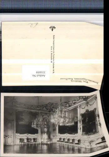 331059,Wien Hietzing Schloss Schönbrunn Zeremonien-Appartements Rosa-Zimmer