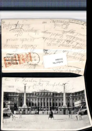 331064,Wien Hietzing Schloss Schönbrunn Eingang Obelisken