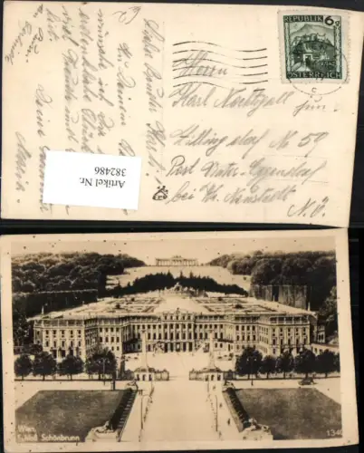382486,Wien Hietzing Schloss Schönbrunn