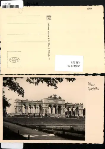 438756,Wien Hietzing Schönbrunn Gloriette