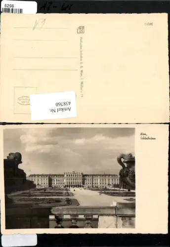 438760,Wien Hietzing Schloss Schönbrunn Schlossgarten