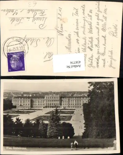 438774,Wien Hietzing Schloss Schönbrunn Schlossgarten