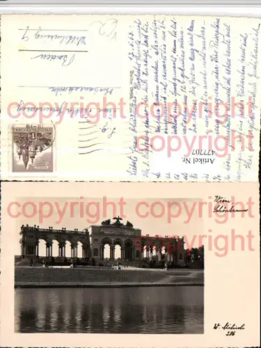 477707,Wien Hietzing Schönbrunn Gloriette pub W. Mihich 286