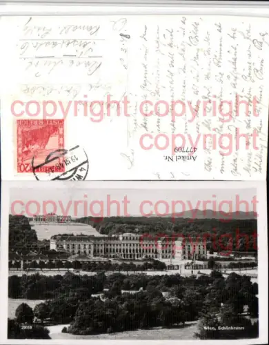 477709,Wien Hietzing Schloss Schönbrunn Totale m. Gloriette