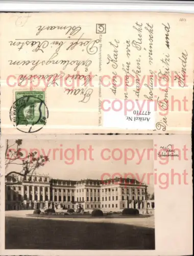 477710,Wien Hietzing Schloss Schönbrunn