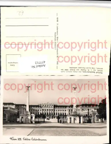 477712,Wien Hietzing Schloss Schönbrunn Eingang Obelisken
