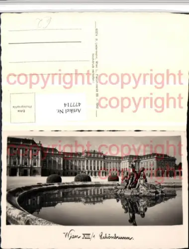 477714,Wien Hietzing Schloss Schönbrunn Brunnen