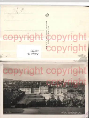 477725,Wien Hietzing Teilansicht Schloss Schönbrunn pub Kilophot 27122
