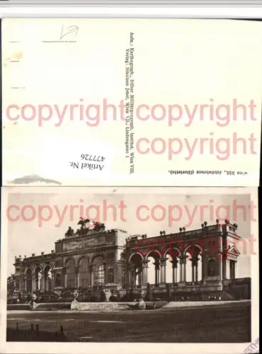477726,Wien Hietzing Schönbrunn Gloriette