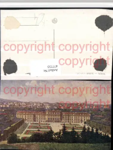 477733,Künstler AK Wien Hietzing Schloss Schönbrunn pub Kilophot