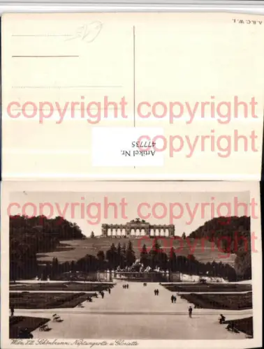 477735,Wien Hietzing Schönbrunn Neptungrotte u. Gloriette