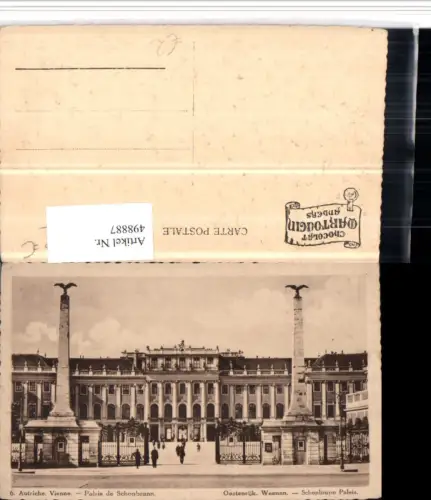 498887,Wien Hietzing Schloss Schönbrunn Eingang Obelisken