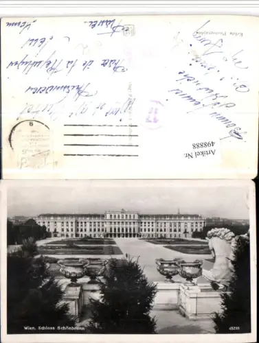 498888,Wien Hietzing Schloss Schönbrunn Schlossgarten