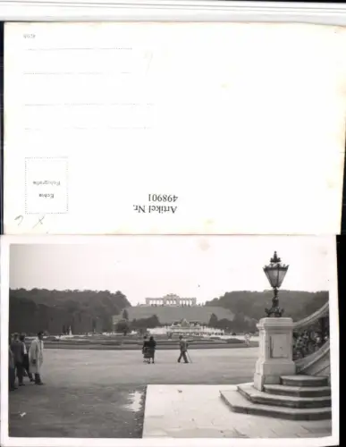 498901,Wien Hietzing Schloss Schönbrunn Schlossgarten m. Gloriette