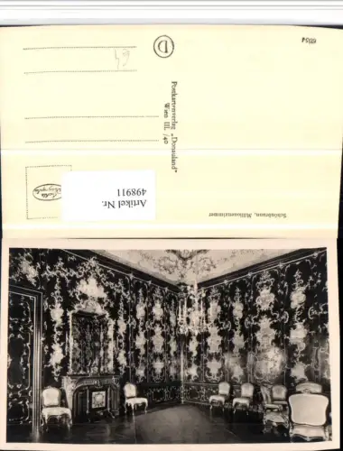 498911,Wien Hietzing Schloss Schönbrunn Millionen-Zimmer