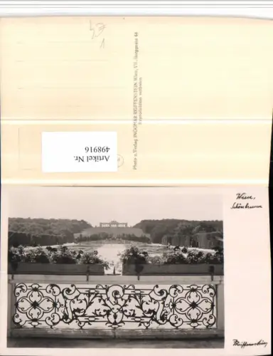 498916,Wien Hietzing Schloss Schönbrunn Schlossgarten pub Reiffenstein