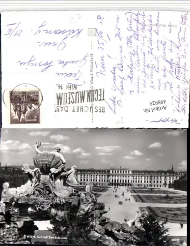498929,Wien Hietzing Schloss Schönbrunn Schlossgarten
