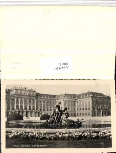 498971,Wien Hietzing Schloss Schönbrunn Brunnen