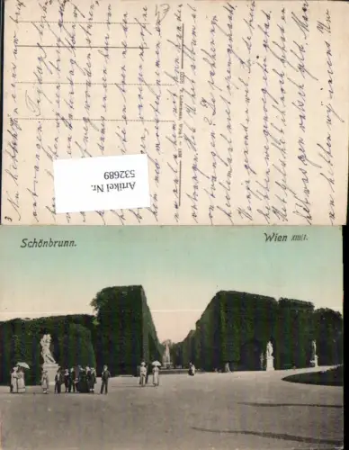 532689,Wien 13 Hietzing Schönbrunn Schloß