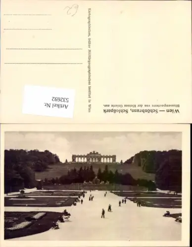 532692,Wien 13 Hietzing Schönbrunn