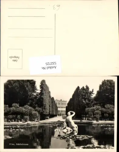 532725,Wien 13 Hietzing Schönbrunn