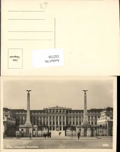 532726,Wien 13 Hietzing Schönbrunn