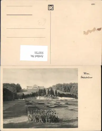 532731,Wien 13 Hietzing Schönbrunn