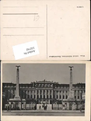 532742,Wien 13 Hietzing Schönbrunn