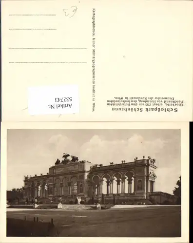 532743,Wien 13 Hietzing Schönbrunn