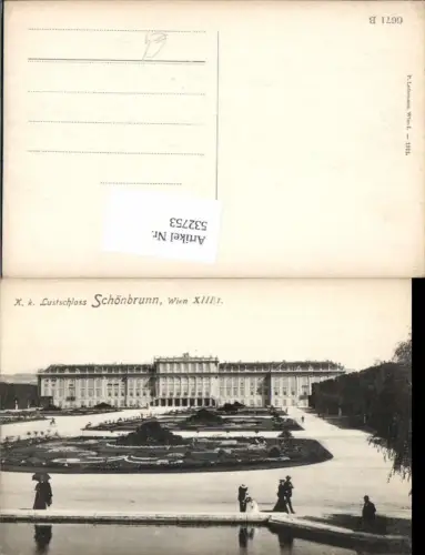 532753,Wien 13 Hietzing Schönbrunn pub Ledermann 6671 B