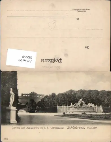 532756,Wien 13 Hietzing Schönbrunn Gloriette pub Ledermann 5262