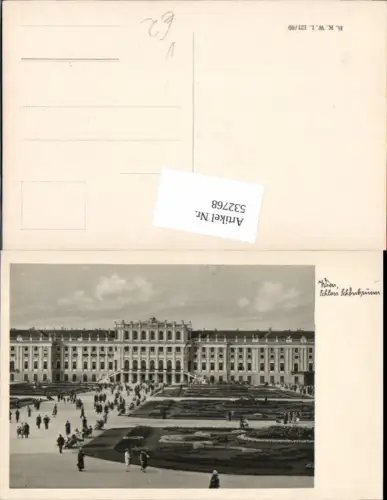 532768,Wien 13 Hietzing Schönbrunn pub B.K.W.I 121-69
