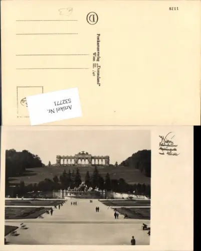 532771,Wien 13 Hietzing Schönbrunn