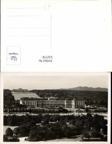 532778,Wien 13 Hietzing Schönbrunn