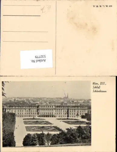 532779,Wien 13 Hietzing Schönbrunn