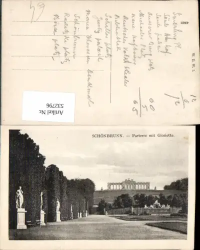 532796,Wien 13 Hietzing Schönbrunn Parterre Gloriette