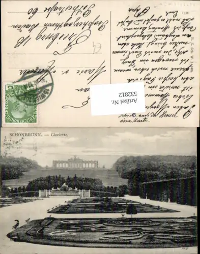 532812,Wien 13 Hietzing Schönbrunn pub B.K.W.I. 5671