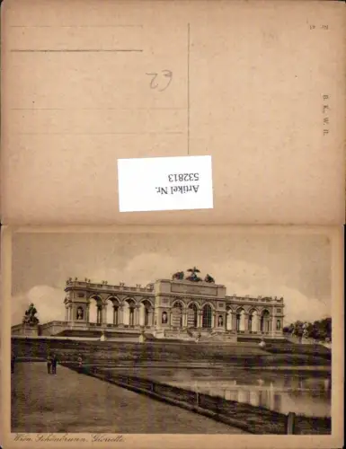 532813,Wien 13 Hietzing Schönbrunn B.K.W.I 43