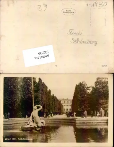 532820,Wien 13 Hietzing Schönbrunn