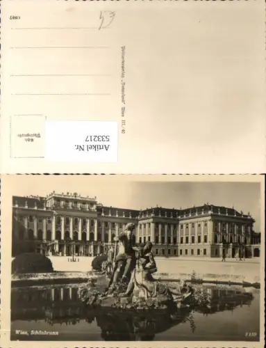 533217,Wien 13 Hietzing Schönbrunn