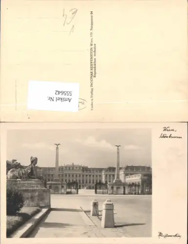 555642,Foto-AK Wien Hietzing Schönbrunn pub Reiffenstein