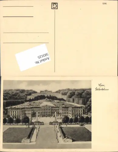 583125,Wien Hietzing Schönbrunn