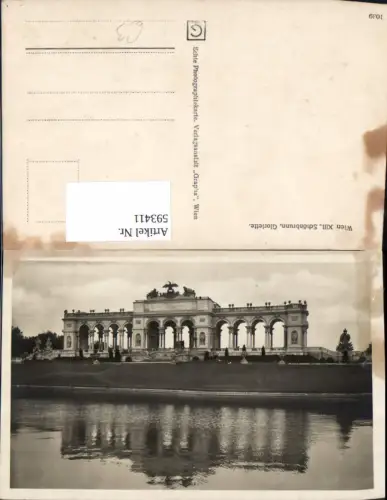 593411,Wien Hietzing Schloss Schönbrunn Gloriette Vienna