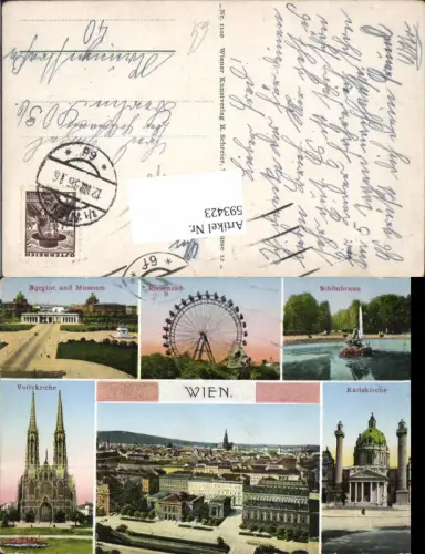 593423,Wien Hietzing Schönbrunn Leopoldstadt Prater Riesenrad