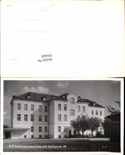 593428,Wien Hietzing Landeskrankenhaus Speisingerstrasse