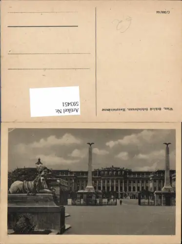 593451,Wien Hietzing Schönbrunn