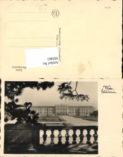 593461,Wien Hietzing Schönbrunn